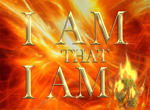 I AM that I AM I Am Fire flag